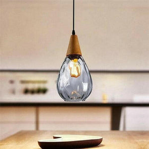 Sergia - Modern Nordic Drop Glass Pendant Lamp | Bright & Plus.