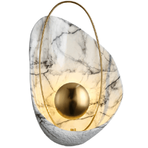 Shell Shape Brass Wall Light | Bright & Plus.