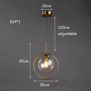 Silvana - Modern Ring Pendant Light | Bright & Plus.