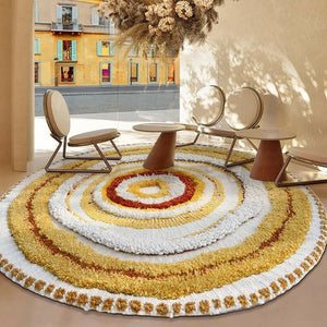 Tunis Organic Wool Round Rug