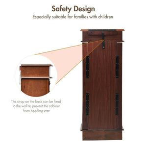 Box Stand Jewelry Cabinet | Bright & Plus.