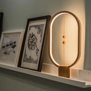Wood Magnetic Table Lamp | Bright & Plus.