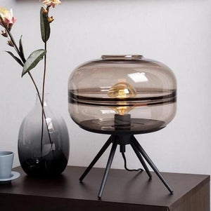 Adler - Glass Dome Table Lamp | Bright & Plus.