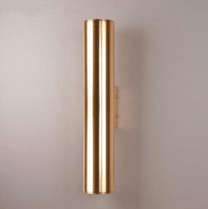 Tobias - Modern Nordic Art Deco Cylinder Wall Lamp | Bright & Plus.