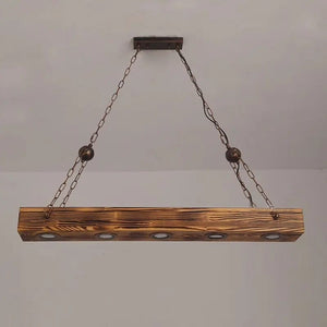 American Retro Loft Wooden Pendant Lamp