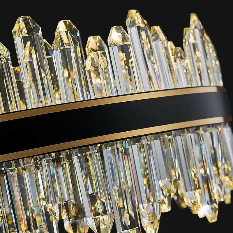 Anders Luxury Black Chandelier For Living Room Photo Inspiration