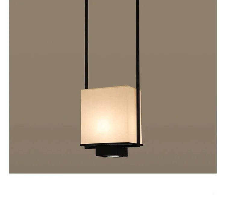 Annika - Modern Minimalist Iron Rectangle Pendant Light