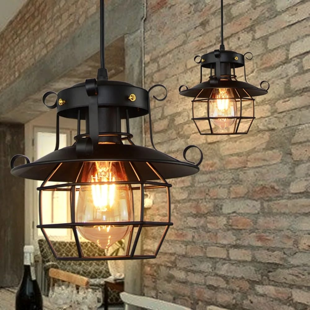 Aren - Vintage Industrial Metal Pendant Lamp
