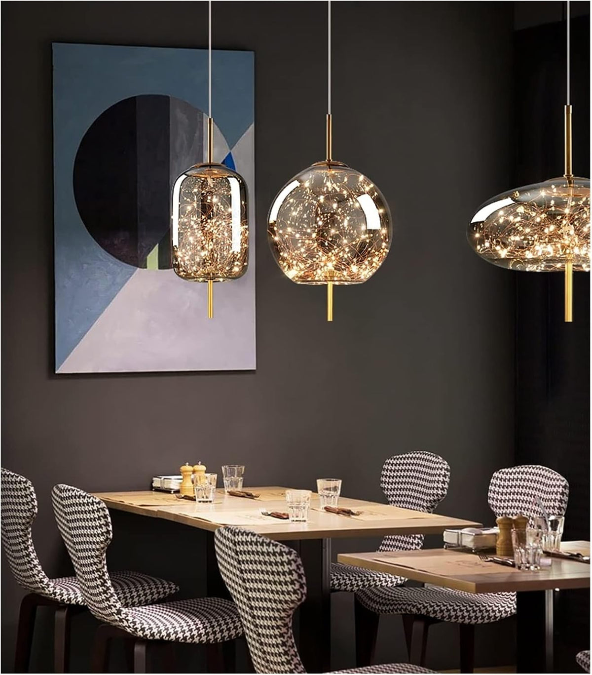 Arvía - Nordic Luxury LED Pendant Lamp – Modern Design in Crystal
