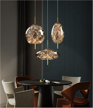 Arvía - Nordic Luxury LED Pendant Lamp – Modern Design in Crystal