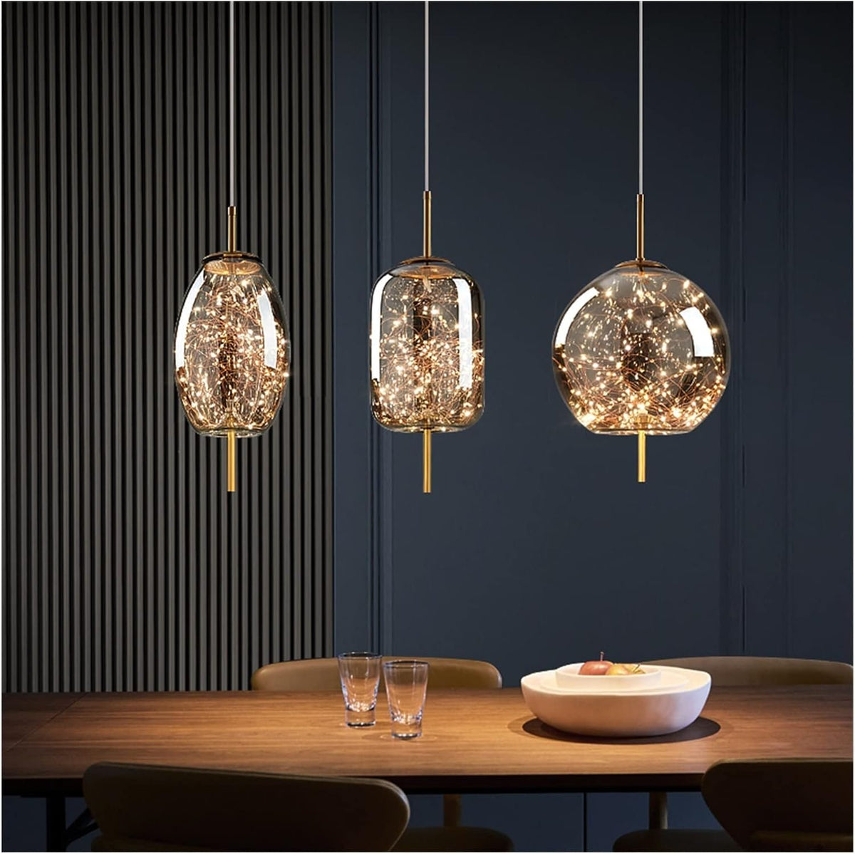 Arvía - Nordic Luxury LED Pendant Lamp – Modern Design in Crystal