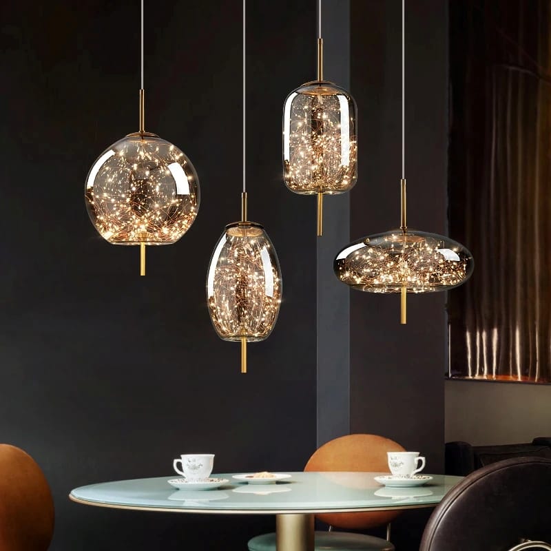 Arvía - Nordic Luxury LED Pendant Lamp – Modern Design in Crystal