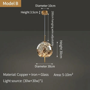 Arvía - Nordic Luxury LED Pendant Lamp – Modern Design in Crystal