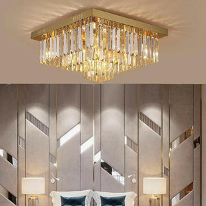 Astra - Modern Square Crystal Chandelier