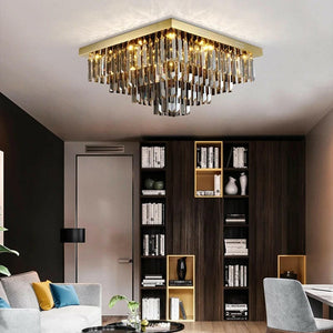 Astra - Modern Square Crystal Chandelier