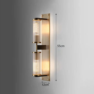 Auric Wave- Modern Gold  Wall Lamp