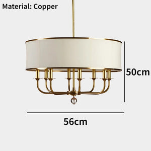Birgit - Nordic Style Copper Chandelier