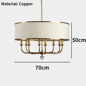 Birgit - Nordic Style Copper Chandelier