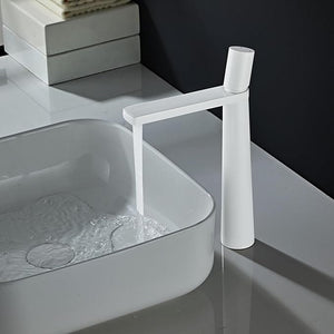 Brass Bathroom Sink Faucet, Hot & Cold Mixer | bright&plus.