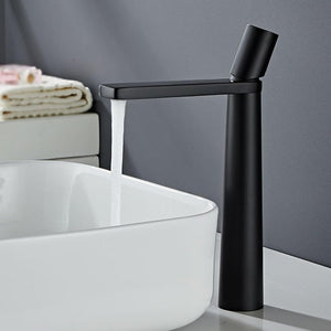Brass Bathroom Sink Faucet, Hot & Cold Mixer | bright&plus.