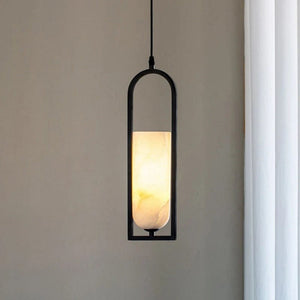 Brecht - Natural Copper Marble Pendant Lamp