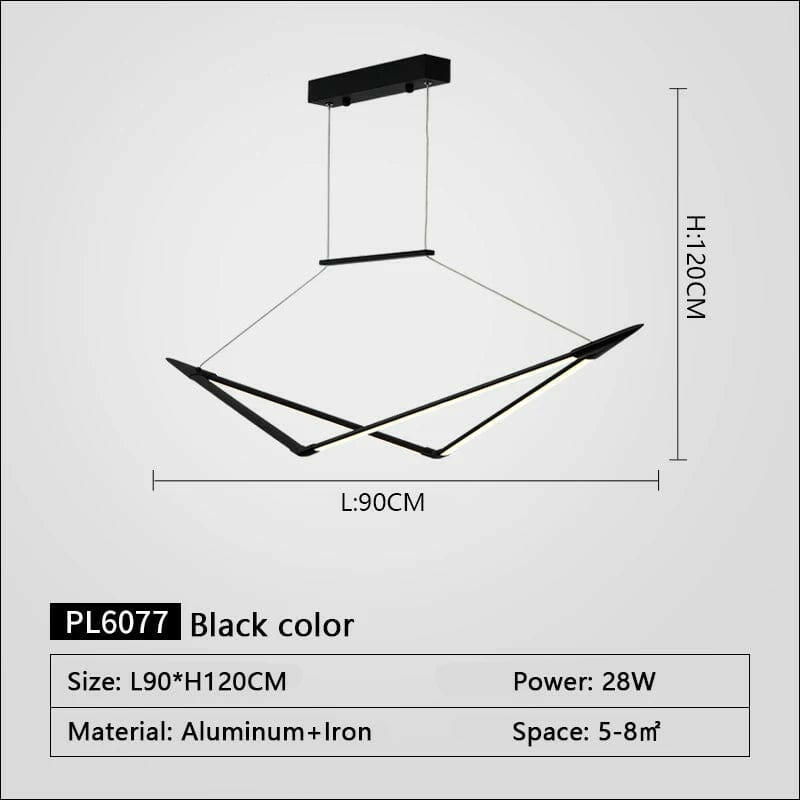 Brik`s - NEO RC+ dimmable Modern Chandelier for Living Room