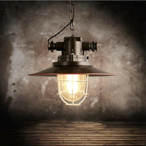 Burke - Loft Retro Industrial Style Pendant Lamp