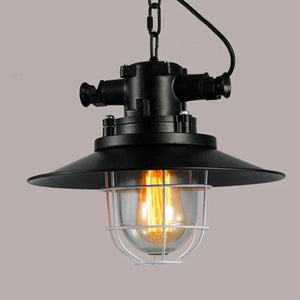 Burke - Loft Retro Industrial Style Pendant Lamp