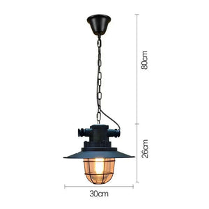 Burke - Loft Retro Industrial Style Pendant Lamp