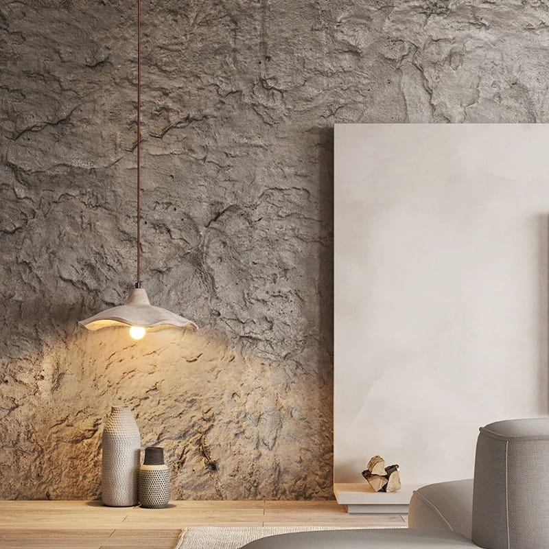 Cement Wave Pendant Light