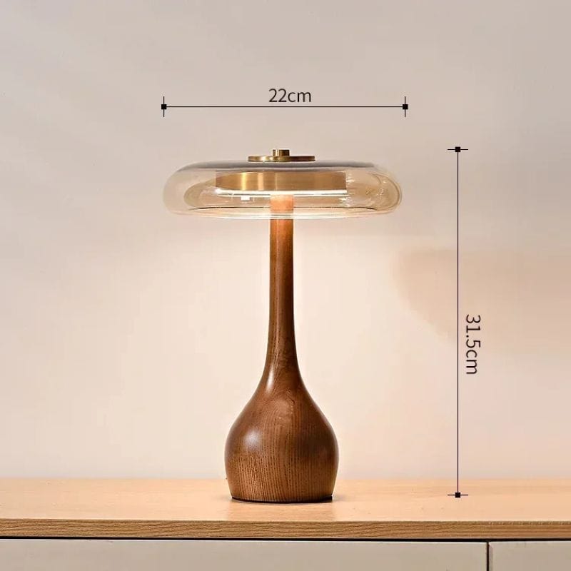 Claude - French Wooden Table Lamp