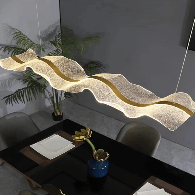 Contemporary Creative Water Ripple Pendant Light