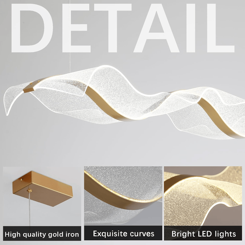Contemporary Creative Water Ripple Pendant Light