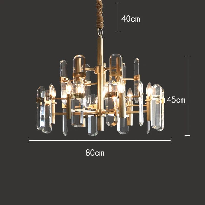 Dabria - Modern Chandelier Dining Room Ceiling Light