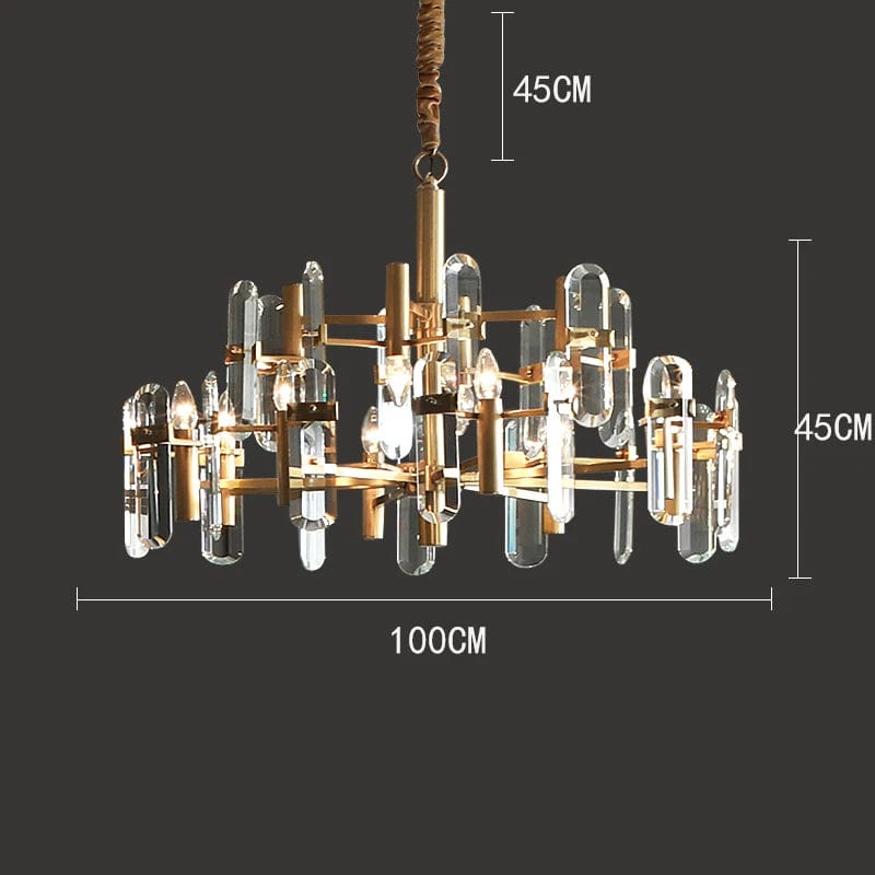 Dabria - Modern Chandelier Dining Room Ceiling Light