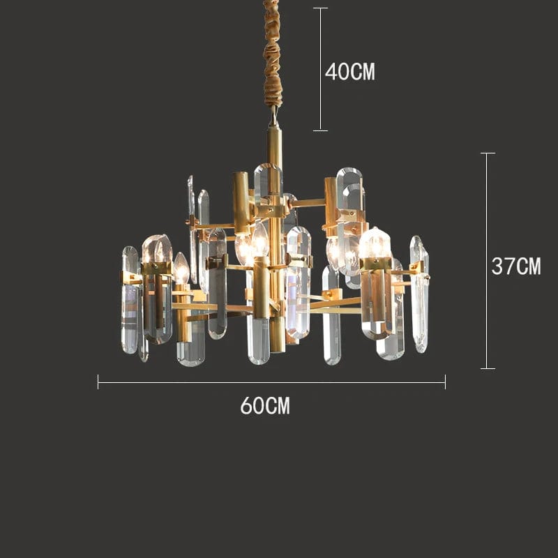 Dabria - Modern Chandelier Dining Room Ceiling Light