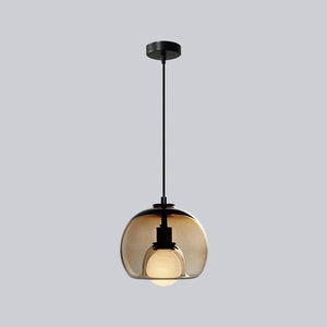 Dag - Modern Style Spherical Glass Pendant Lamp