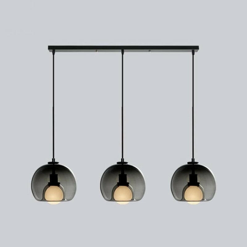 Dag - Modern Style Spherical Glass Pendant Lamp
