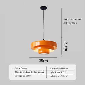 Dahl - Nordic LED Macaron Pendant Lamp