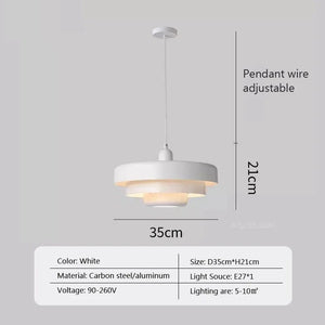 Dahl - Nordic LED Macaron Pendant Lamp