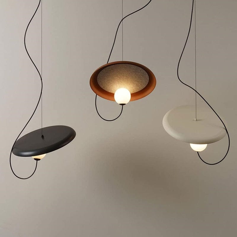 Minimalist Danish Circular Magnetic Pendant Lamp