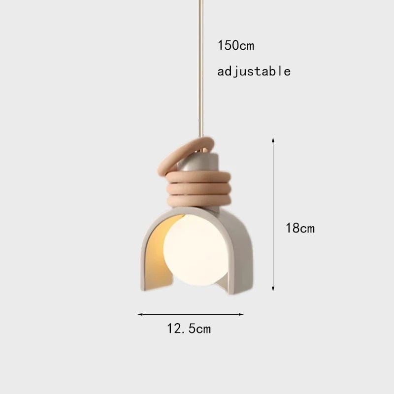 Druss - Indoor Single Head Ceiling Pendant Light