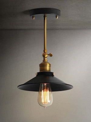 Ebbe - Vintage Industrial Ceiling Lamp black