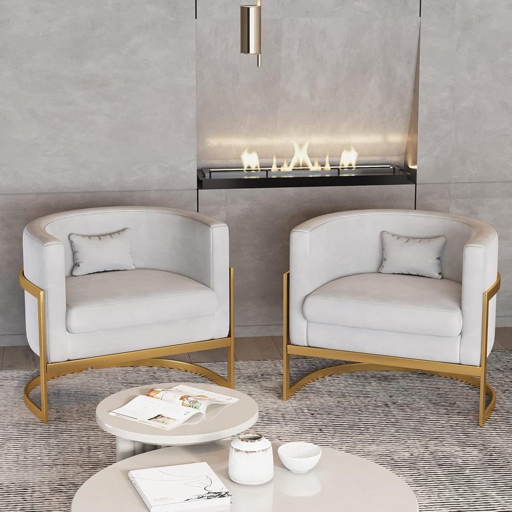 Elio - Modern Velvet Chair for Living Room