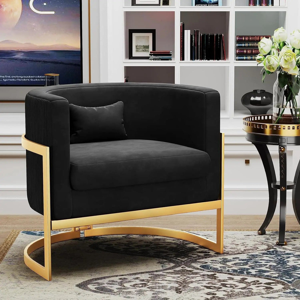 Elio - Modern Velvet Chair for Living Room