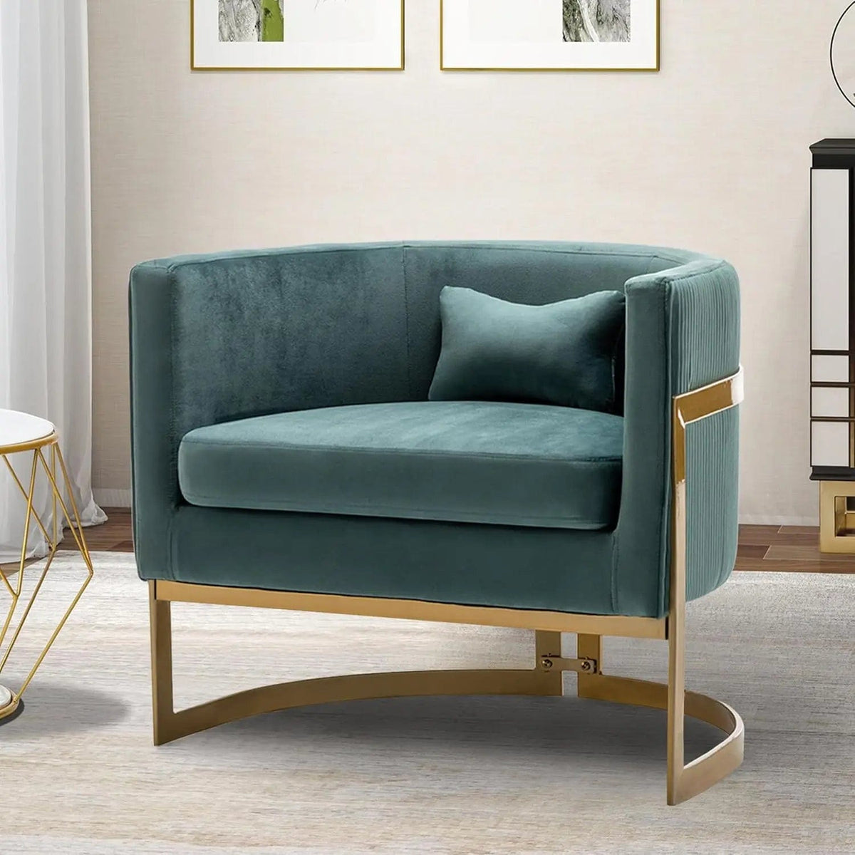 Elio - Modern Velvet Chair for Living Room