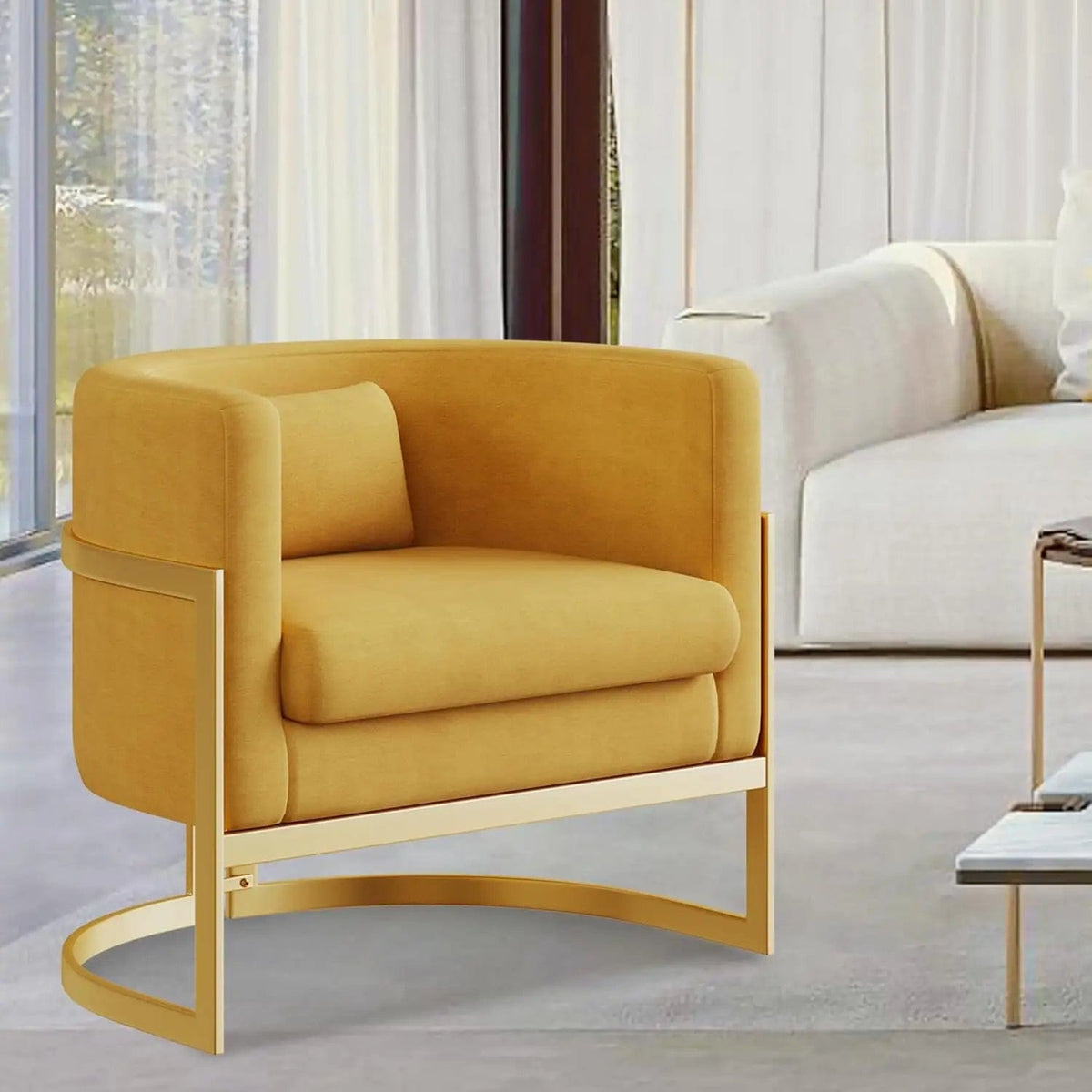 Elio - Modern Velvet Chair for Living Room