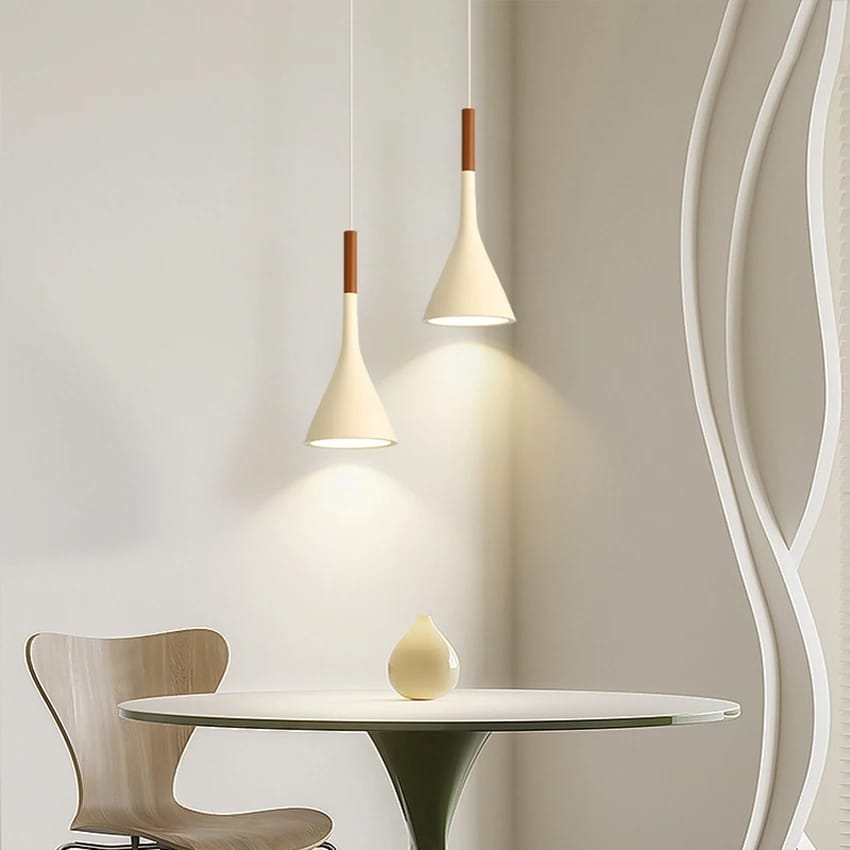 Fjord - Nordic Wood Grain Pendant Light Modern