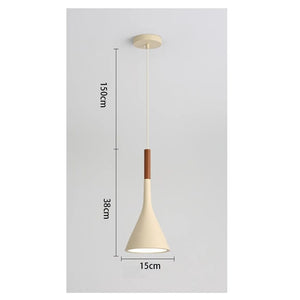 Fjord - Nordic Wood Grain Pendant Light Modern