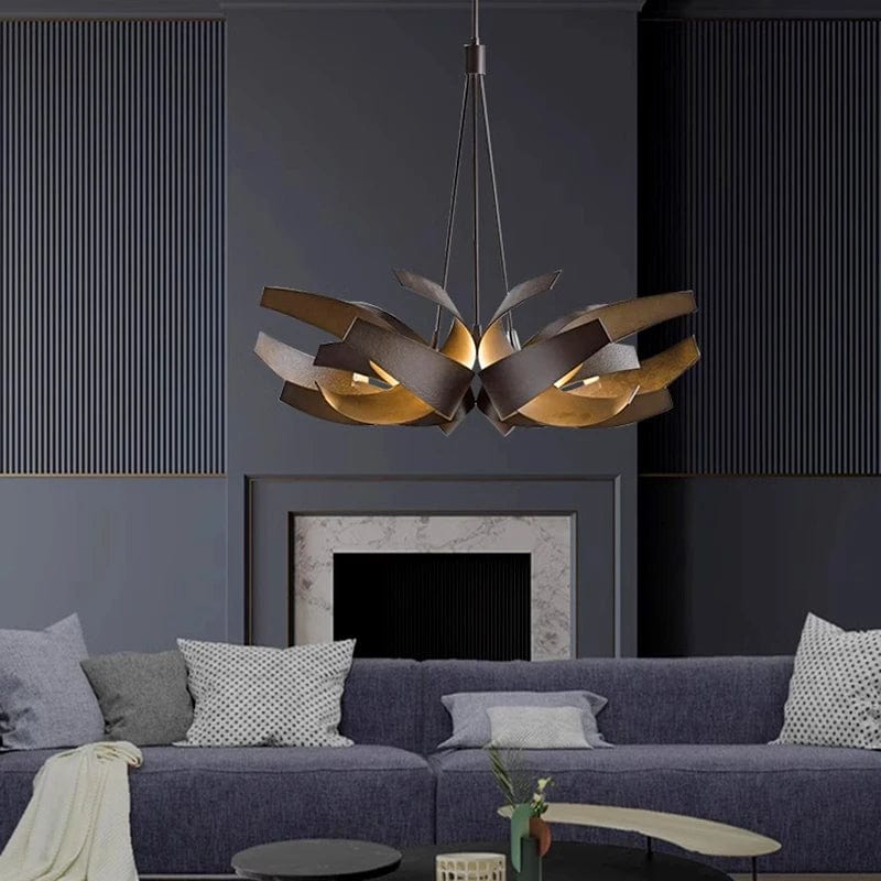 Forge Corona - 35" Large Pendant